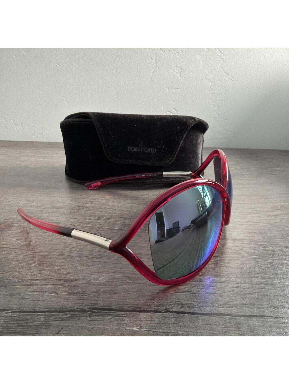 Tom Ford Sunglasses Whitney TF9 72B Fuchsia Pink Butterfly 64-14-110 FRAMES ONLY